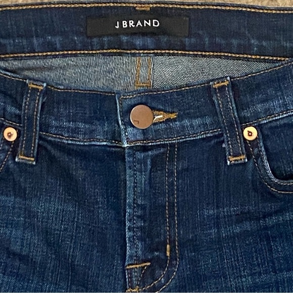 J Brand Skinny Leg Jeans in League Medium/Dark Wash Size 29 - Picture 7 of 11
